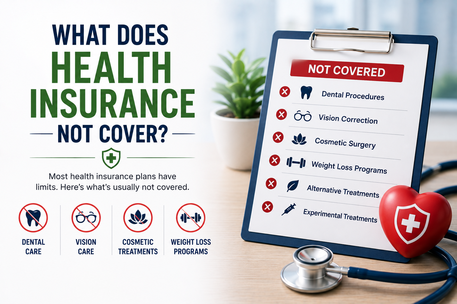 What Does Health Insurance Not Cover