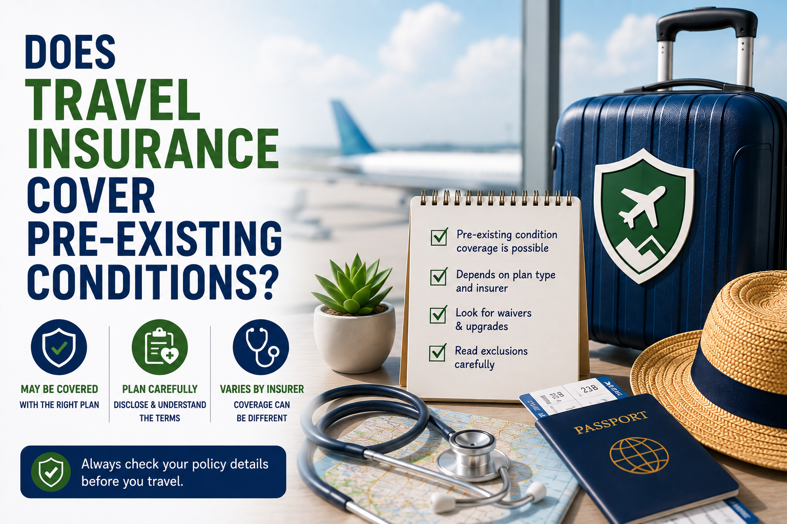 Does Travel Insurance Cover Pre-Existing Conditions