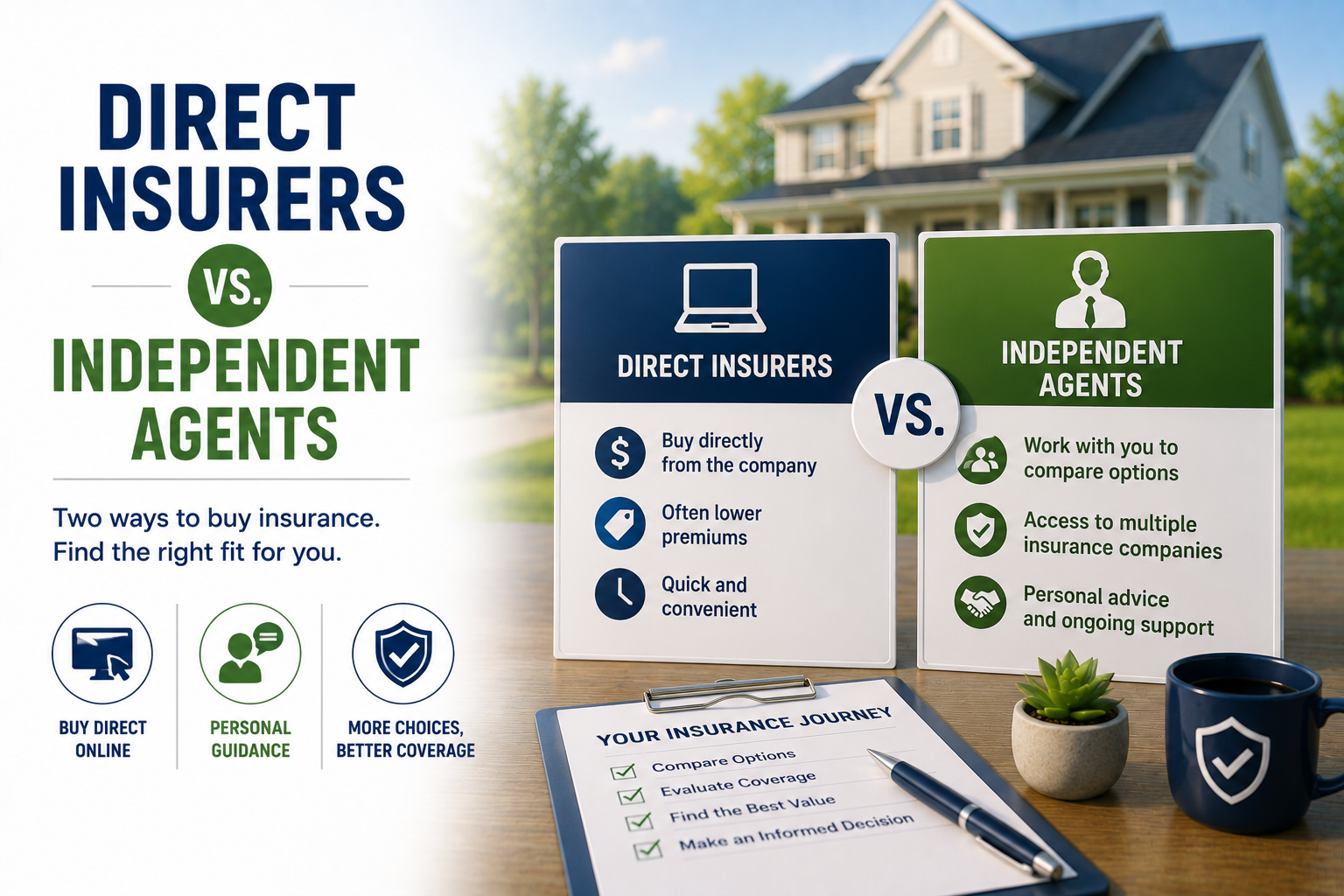 Direct Insurers vs Independent Agents