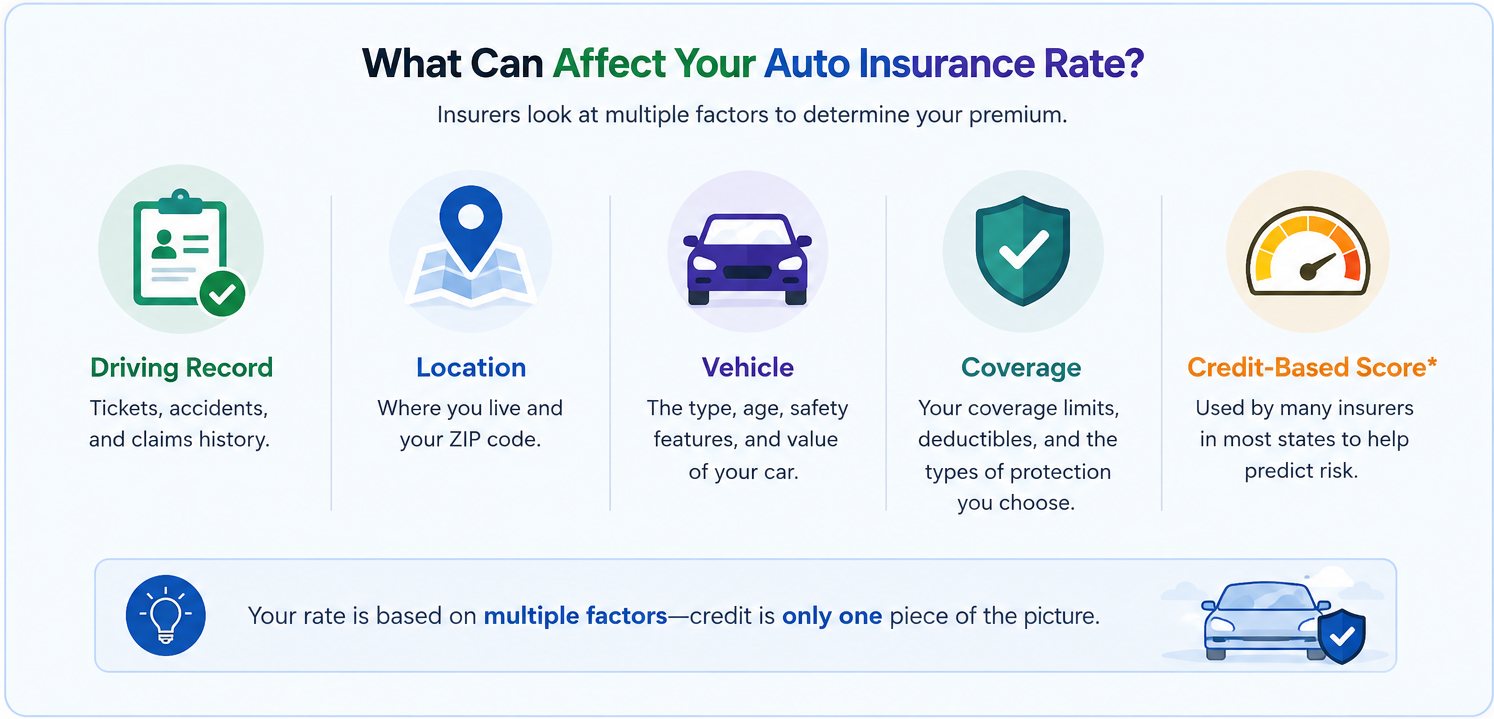 Factors Shaping Your Auto Insurance Rate
